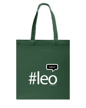 Family Famous Leo Talkos Canvas Shopping Tote