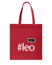 Family Famous Leo Talkos Canvas Shopping Tote