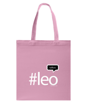 Family Famous Leo Talkos Canvas Shopping Tote