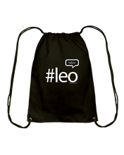 Family Famous Leo Talkos Cotton Drawstring Backpack