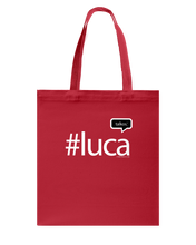 Family Famous Luca Talkos Canvas Shopping Tote