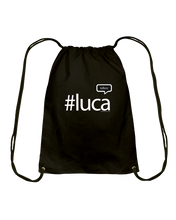Family Famous Luca Talkos Cotton Drawstring Backpack