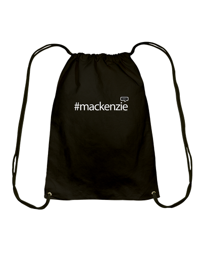 Family Famous Mackenzie Talkos Cotton Drawstring Backpack