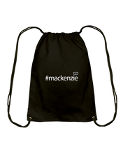 Family Famous Mackenzie Talkos Cotton Drawstring Backpack