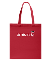 Family Famous Miranda Talkos Canvas Shopping Tote