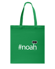 Family Famous Noah Talkos Canvas Shopping Tote