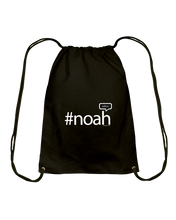 Family Famous Noah Talkos Cotton Drawstring Backpack