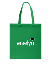 Family Famous Raelyn Talkos Canvas Shopping Tote