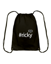 Family Famous Ricky Talkos Cotton Drawstring Backpack
