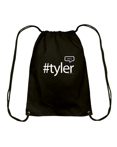 Family Famous Tyler Talkos Cotton Drawstring Backpack