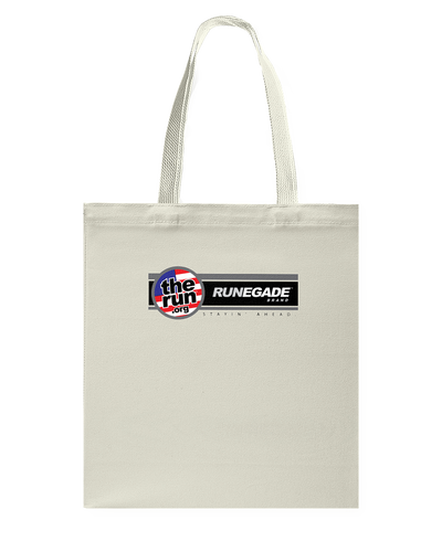 The Run by Runegade Hype Stripe Canvas Shopping Tote