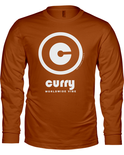 Family Famous Curry Circle Vibe Long Sleeve Tee