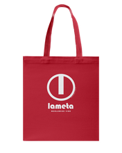 Family Famous Lameta Circle Vibe Canvas Shopping Tote