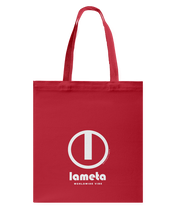 Family Famous Lameta Circle Vibe Canvas Shopping Tote