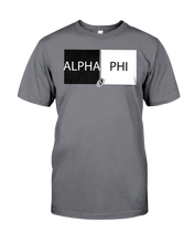 Family Famous Alpha Phi Dubblock BW Tee