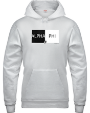 Family Famous Alpha Phi Dubblock BW Hoodie