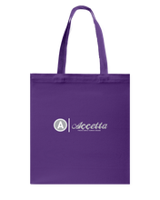 Family Famous Accetta Sketchsig Canvas Shopping Tote