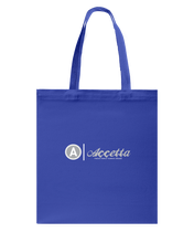 Family Famous Accetta Sketchsig Canvas Shopping Tote