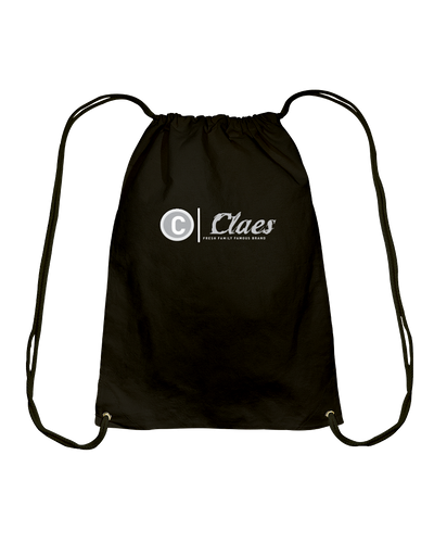 Family Famous Claes Sketchsig Cotton Drawstring Backpack