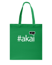 Family Famous Akai Talkos Canvas Shopping Tote