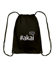 Family Famous Akai Talkos Cotton Drawstring Backpack