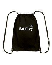 Family Famous Audrey Talkos Cotton Drawstring Backpack