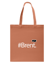 Family Famous Brent Talkos Canvas Shopping Tote