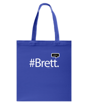 Family Famous Brett Talkos Canvas Shopping Tote