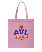 Digster AVL Phoenix Sunsets Canvas Shopping Tote