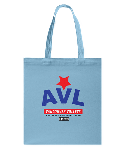 Digster AVL Vancouver Volleys Canvas Shopping Tote