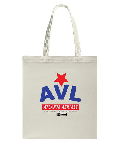 Digster AVL Atlanta Aerials Canvas Shopping Tote