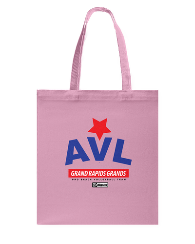 Digster AVL Grand Rapids Grands Canvas Shopping Tote