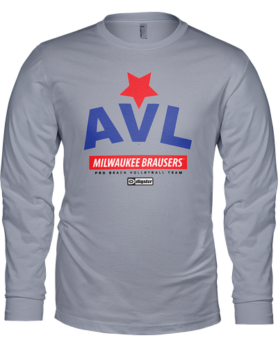 Digster AVL Milwaukee Brausers Long Sleeve Tee