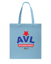 Digster AVL Santa Barbara Rivieras Canvas Shopping Tote