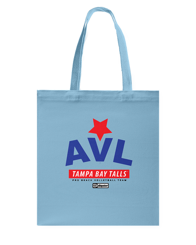 Digster AVL Tampa Bay Talls Canvas Shopping Tote