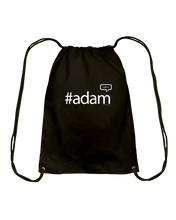 Family Famous Adam Talkos Cotton Drawstring Backpack