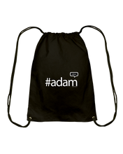 Family Famous Adam Talkos Cotton Drawstring Backpack