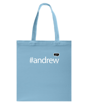 Family Famous Andrew Talkos Canvas Shopping Tote