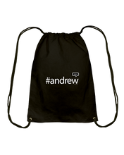 Family Famous Andrew Talkos Cotton Drawstring Backpack