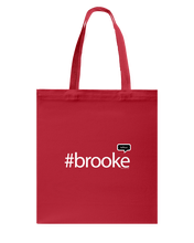 Family Famous Brooke Talkos Canvas Shopping Tote