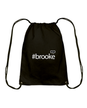 Family Famous Brooke Talkos Cotton Drawstring Backpack