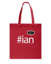 Family Famous Ian Talkos Canvas Shopping Tote