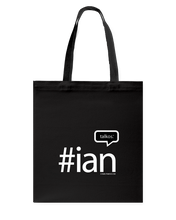 Family Famous Ian Talkos Canvas Shopping Tote