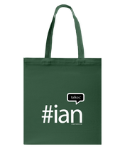 Family Famous Ian Talkos Canvas Shopping Tote