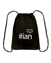 Family Famous Ian Talkos Cotton Drawstring Backpack