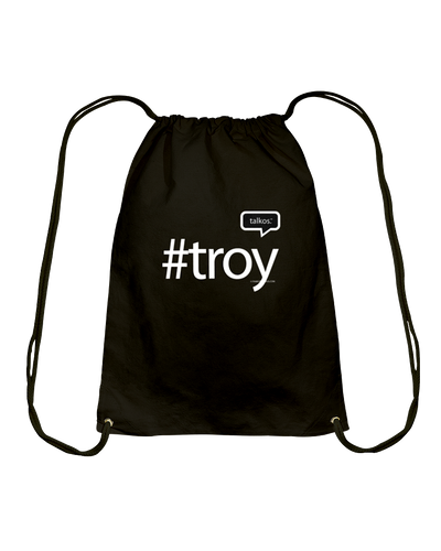 Family Famous Troy Talkos Cotton Drawstring Backpack