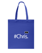 Family Famous Chris Talkos Canvas Shopping Tote