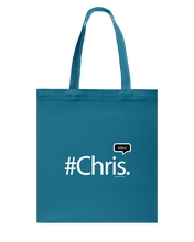 Family Famous Chris Talkos Canvas Shopping Tote