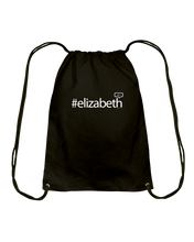 Family Famous Elizabeth Talkos Cotton Drawstring Backpack