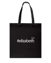 Family Famous Elizabeth Talkos Canvas Shopping Tote